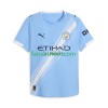 Fotballdrakt Manchester City Hjemmetrøye 2025-2026 Kortermet